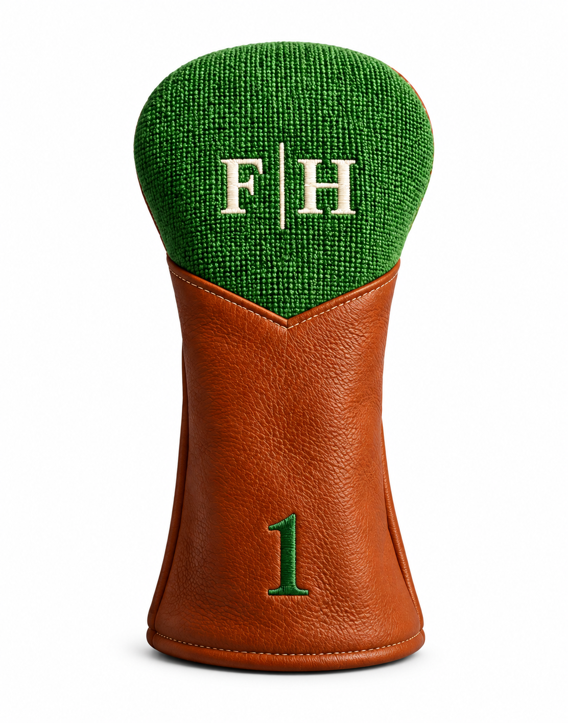 Custom Golf Head Cover on white background